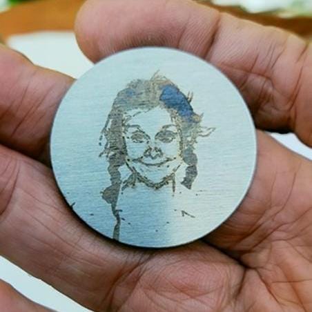 Personalized coin 38 mm personal coin custom coin  gifted coined metal stainless steel coin laser engraving coin business coins couples coin