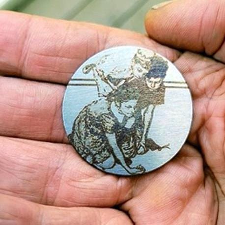 Personalized coin 38 mm personal coin custom coin  gifted coined metal stainless steel coin laser engraving coin business coins couples coin