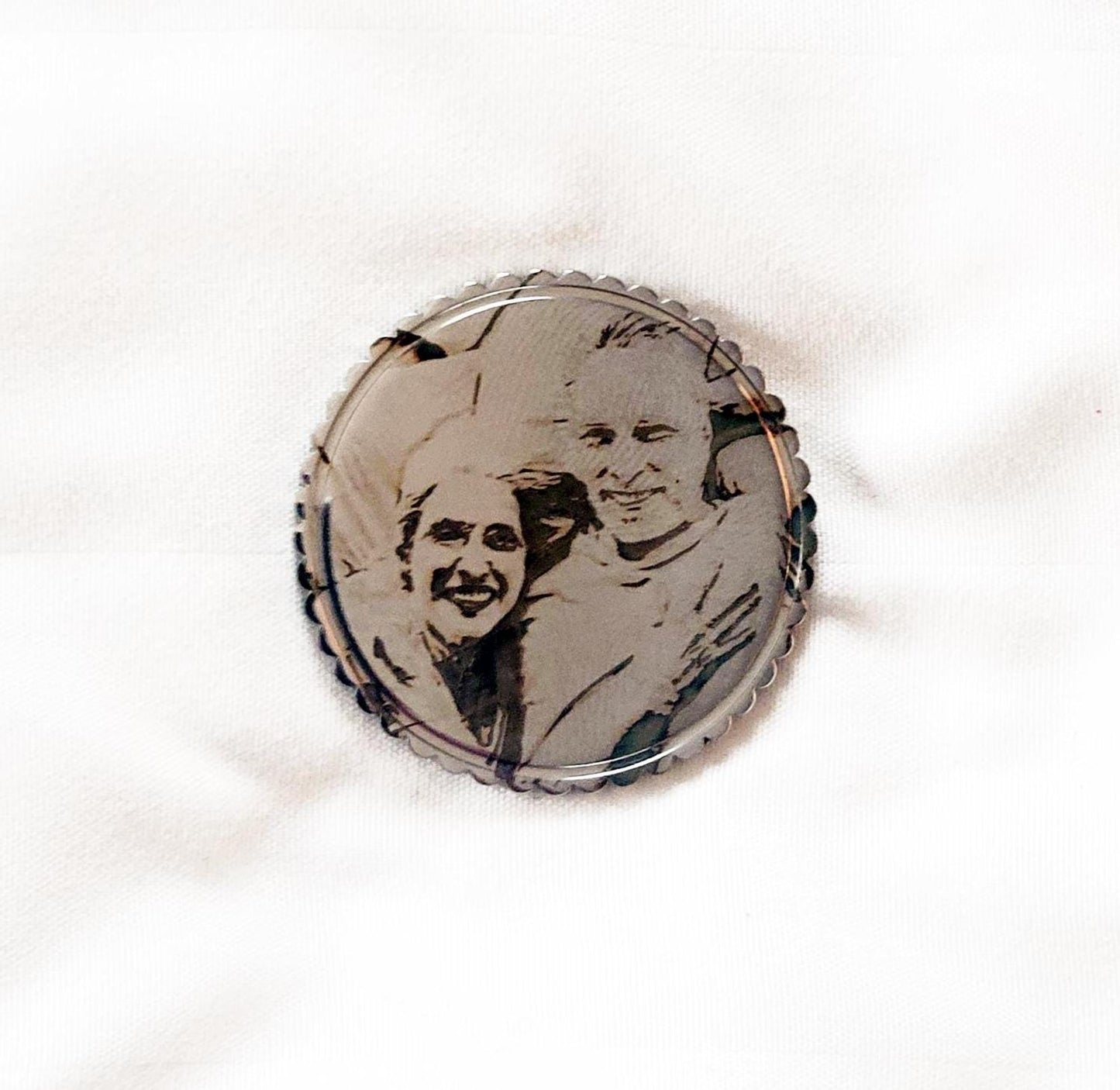 Personal coin Valentine's gift coin gifted custom coin coined metal stainless steel coin laser engraving coins couples two