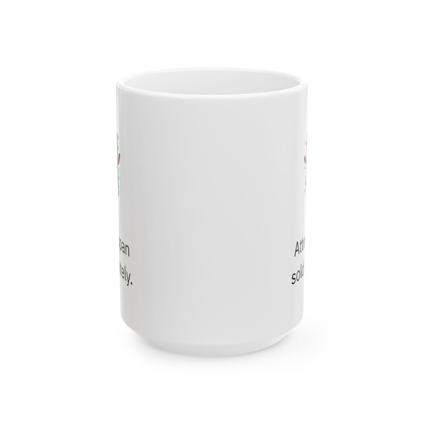 Attention Span Sold Separately Mug – Funny ADHD Mug – Relatable Gift for Easily Distracted Adults