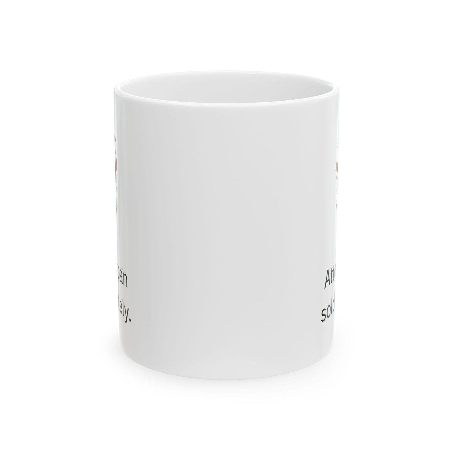 Attention Span Sold Separately Mug – Funny ADHD Mug – Relatable Gift for Easily Distracted Adults