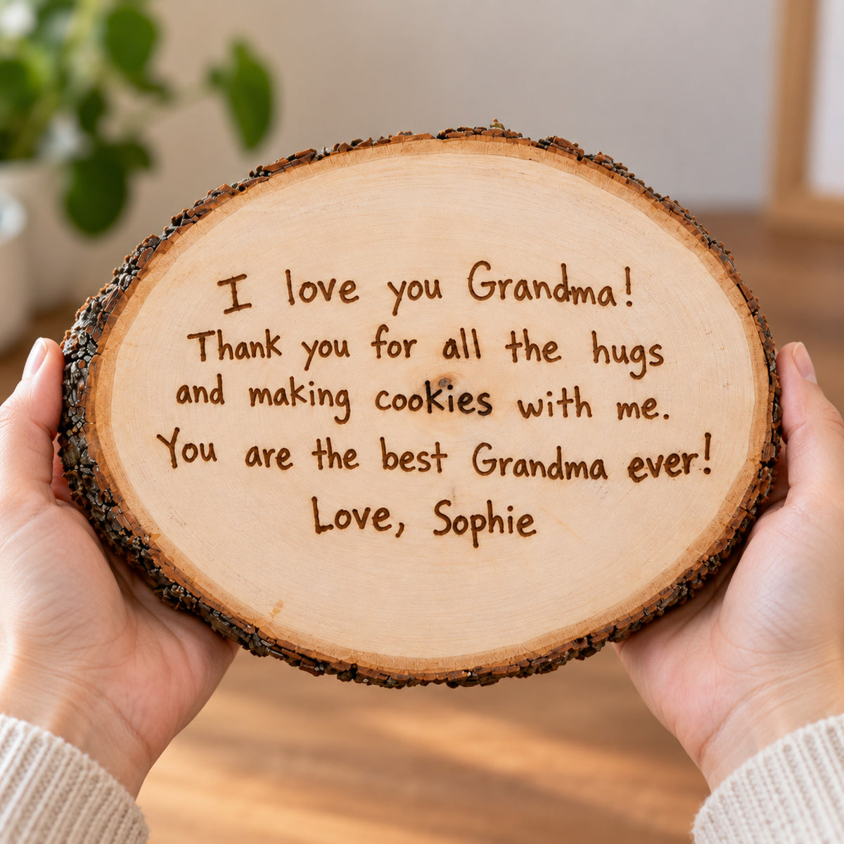 Personalized Handwriting Keepsake Plaque – Engraved From Your Actual Handwriting